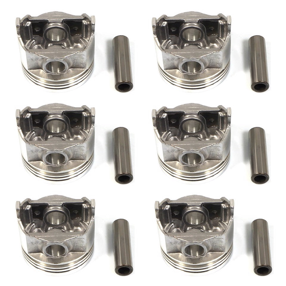 SERIE PISTONI MOTORE 025 (010) (SENZA SEGMENTI)