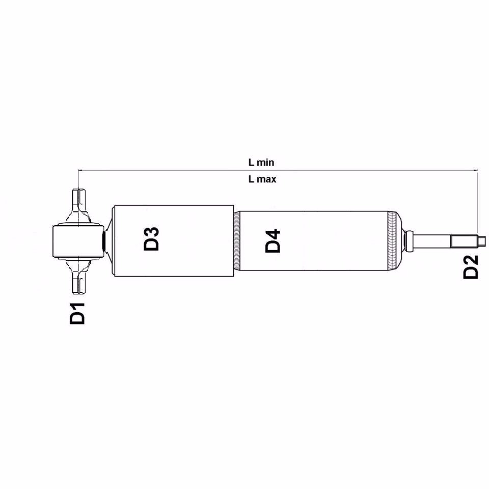 AMMORTIZZATORE ANTERIORE DX/SX GAS 504-10032