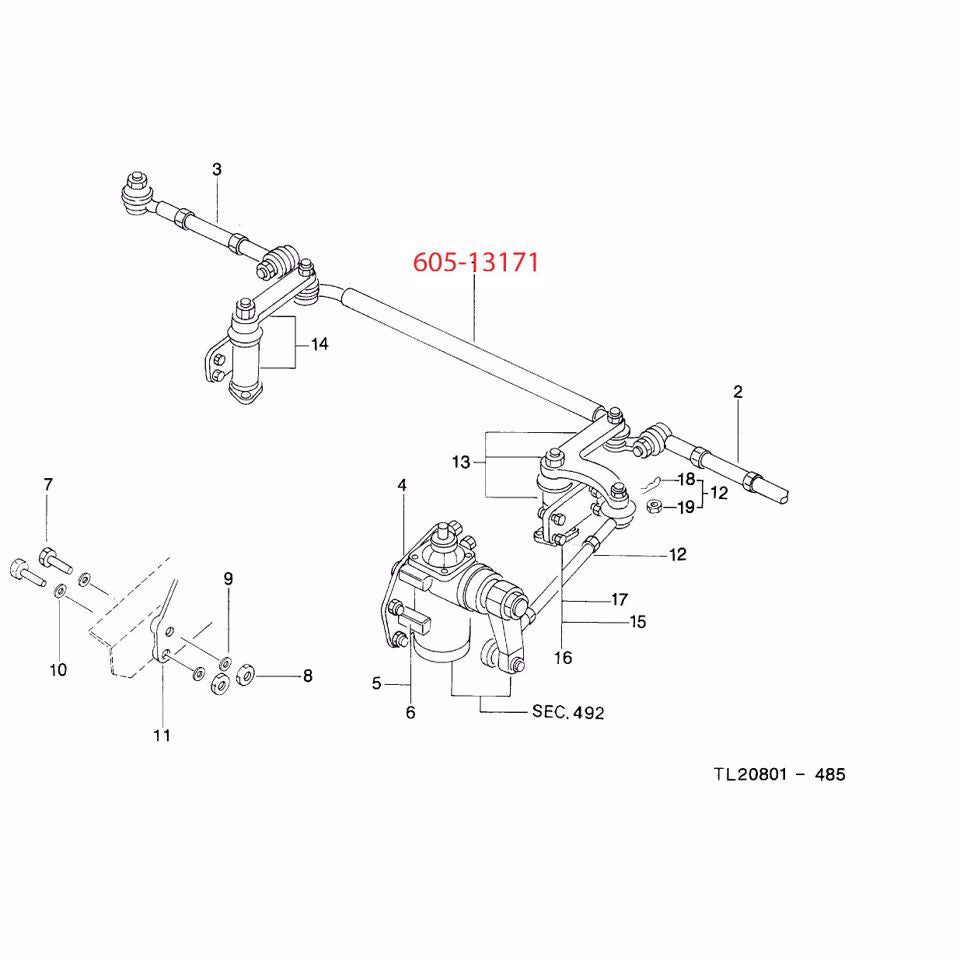 BARRA ACCOPPIAMENTO STERZO