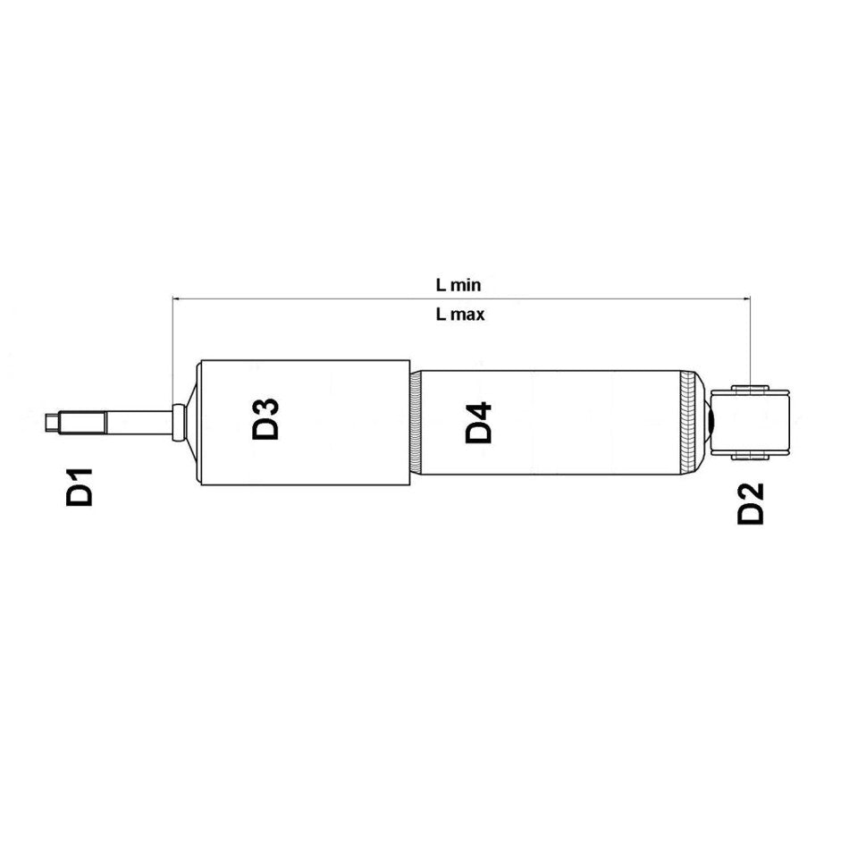 AMMORTIZZATORE ANTERIORE DX/SX 504-23024