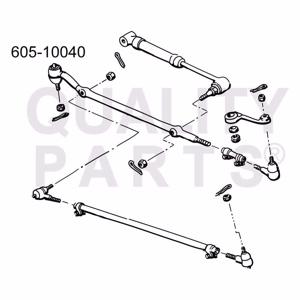 BARRA ATTACCO AMMORTIZZATORE STERZO